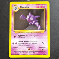 Wizards Pokemon TCG Haunter 29/102 Base Set Unlimited Uncommon 60HP - Image 1