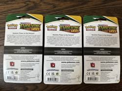Pokemon TCG Evolving Skies Checklane Blister Pack Eevee Promo SEALED Lot of 3 - Image 2