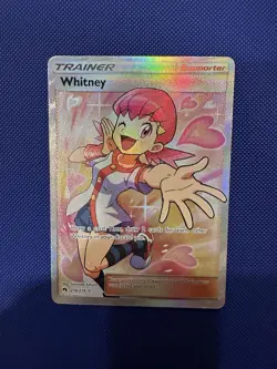 Whitney Full Art Holo Ultra Rare 214/214 Sm-Lost Thunder Pokemon TCG Trainer - Image 3