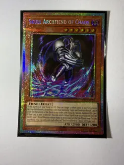 Yugioh CORI-002 Skull Archfiend Of Chaos Starlight Rare - Image 2