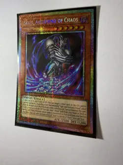 Yugioh CORI-002 Skull Archfiend Of Chaos Starlight Rare - Image 3