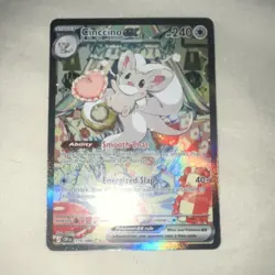 Pokemon TCG Cinccino ex 119/086 Temporal Forces Ultra Rare Full Art Holo - Image 1