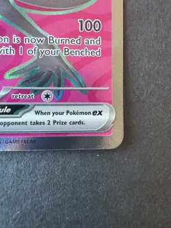 Pokemon TCG Salazzle ex 101/088 Ultra Rare Full Art Holo Perfect Order NM - Image 4