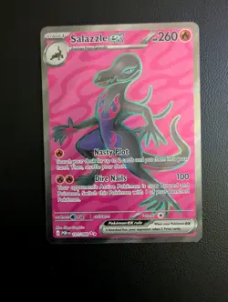 Salazzle ex Ultra Rare Holo 101/088 ME03: Perfect Order Pokemon TCG - Image 1