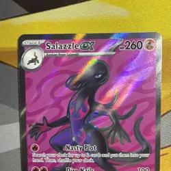 Pokemon TCG Salazzle EX 101/088 Perfect Order Holo Ultra Rare Card - Image 3