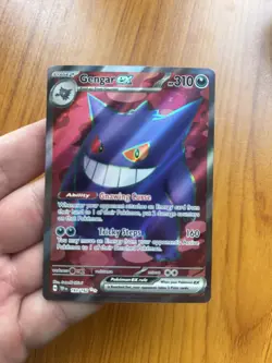 Gengar EX 193/162 Ultra Rare Full Art Temporal Forces NM Pokemon TCG - Image 2
