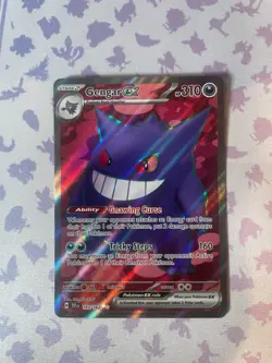 Gengar EX - 193/162 - Temporal Forces - Pokemon TCG Card NM Full Art Ultra Rare - Image 2