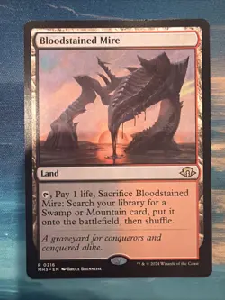 Bloodstained Mire Modern Horizons 3 Regular - Image 1