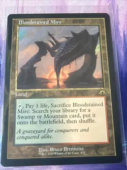 Bloodstained Mire (Retro Frame) Modern Horizons 3 Regular - Image 1