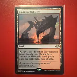 Bloodstained Mire Magic the Gathering Modern Horizons 3 - Image 1