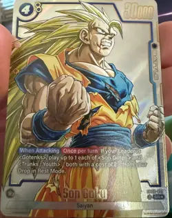 Son Goku - SB02-023 Alternate Art Manga Booster 02 Dragon Ball Card English - Image 1