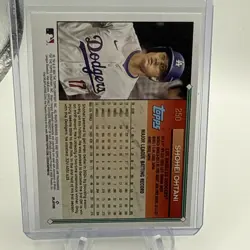 2024 Topps Archives - 1994 Topps Shohei Ohtani #250 Black Foilboard - Image 2