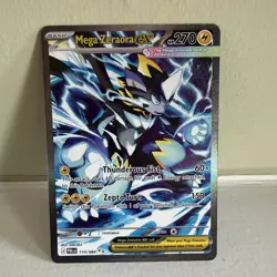 Mega Zeraora ex #114/084 SIR Pitch Black NM - Pack Fresh - Image 1