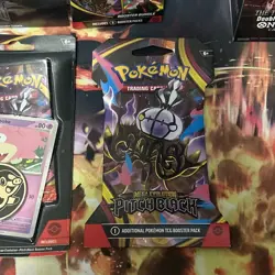 Pokemon Pitch Black Etb Booster Bundle Lot Triple Pk Single Pk Sleeve Pk - Image 4