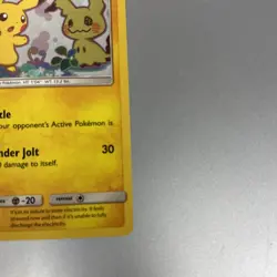Pokemon Pikachu SM162 Promo Holo Basic HP 60 Saya Tsuruta 2019 MINT CONDITION - Image 3