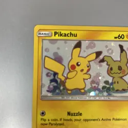 Pokemon Pikachu SM162 Promo Holo Basic HP 60 Saya Tsuruta 2019 MINT CONDITION - Image 5
