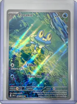 Pokemon Tcg Froakie 088/086 Chaos Rising Illustration Rare NM - Image 1