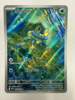 Pokemon TCG Froakie 088/086 Chaos Rising Illustration Rare NM - Image 1