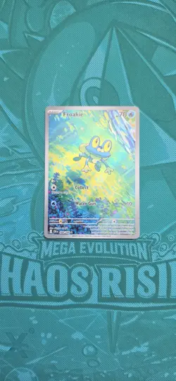 Pokemon TCG Froakie ex 088/086 Chaos Rising Illustration Rare NM - Image 1
