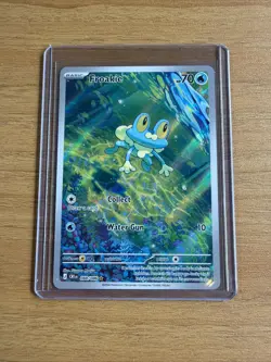 Pokemon TCG Chaos Rising Froakie Full-Art Illustration Rare 088/086 - Image 1