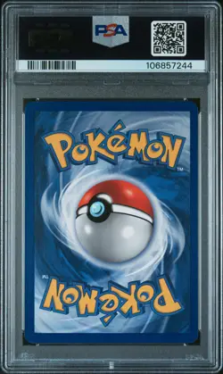1999 POKEMON BASE SET UNLIMITED #12 NINETALES-HOLO PSA 8 - Image 2