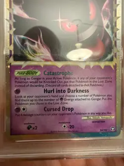 2010 POKEMON HGSS TRIUMPHANT GENGAR PRIME HOLO #94/102 ULTRA RARE PSA 10 - Image 5