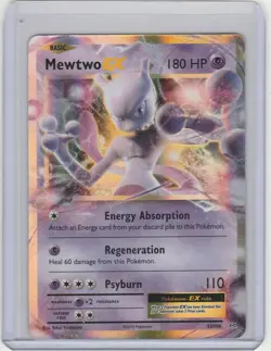 Pokemon TCG XY - Evolutions #52/108 Mewtwo EX NM - Image 1