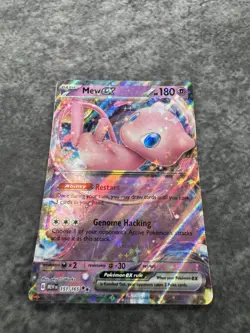 Pokemon TCG Mew Ex Double Rare 151/165 Sv: Scarlet & Violet 151 Holo MINT - Image 2