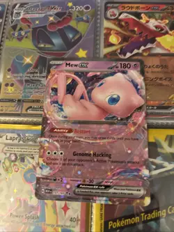 Pokemon TCG Mew EX Scarlet Violet-151 151/165 Holo Double Rare - Image 1