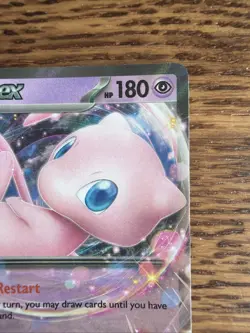 Pokemon TCG Mew EX Scarlet Violet-151 151/165 Holo Double Rare - Image 4