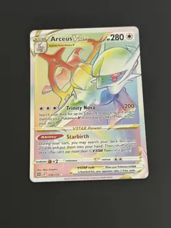 Pokemon TCG Brilliant Stars - Arceus VSTAR 176/172 Secret Rare Rainbow - Image 1