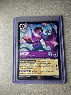 🔥Demona Scourge of the Wyvern Clan🔥- Disney Lorcana 55/204 Legendary Set 10 - Image 1