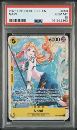 Nami (053) (Alternate Art) EB03-053 Extra Booster: One Piece Heroines Edition... - Image 1