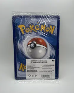 Pokemon TCG Pikachu At The Museum - Jumbo Sealed Promo Card Oversized - Image 3