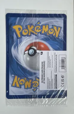Pokemon TCG Pikachu At The Museum Jumbo Oversized Card Sealed - Image 2