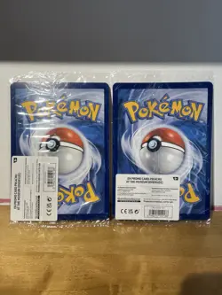 Pokemon TCG Pikachu At The Museum Jumbo Promo Card X2 - New And Sealed - Image 2