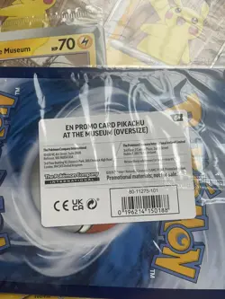 Pokemon TCG Pikachu At The Museum Jumbo Card Promo x 12 ✅ - Image 2