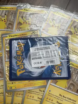 Pokemon TCG Pikachu At The Museum Jumbo Card Promo x 12 ✅ - Image 4