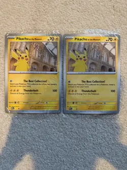 Pikachu At The Museum | JUMBO Promo card | SEALED | Pokemon TCG Card | - Image 1