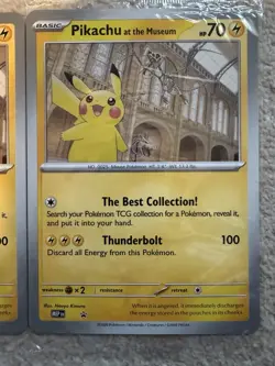 Pikachu At The Museum | JUMBO Promo card | SEALED | Pokemon TCG Card | - Image 3
