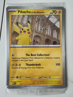 Pokemon TCG Pikachu At The Museum Jumbo Promo Card x5 - Sealed - New - Image 2