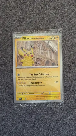 Pokemon TCG Pikachu At The Museum Jumbo Card Promo X2 - Image 4