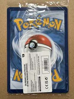 Pokemon TCG: Pikachu At The Museum - Jumbo Promo Card - National History SEALED - Image 2