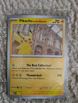 Pokemon TCG - Pikachu At The Museum Jumbo Card - Sealed - Image 1