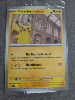 Pikachu At The Museum Promo X6 Pokemon Jumbo Card Bundle New Sealed - Image 2