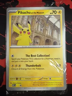 Pokemon TCG Pikachu At The Museum Jumbo Promo Card | Sealed | Ready To Ship✅ - Image 1