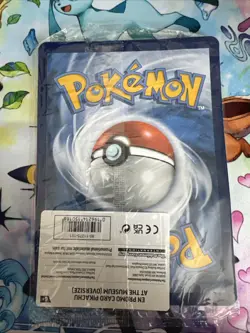 Pokemon TCG Mega Evolution Promo Sealed Pikachu At The Museum Jumbo Card| Mint | - Image 2
