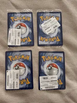 X4 POKEMON NATURAL HISTORY MUSEUM TCG PIKACHU AT THE JUMBO PROMO TRADING CARD - Image 3