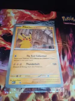 Pikachu At The Museum Jumbo Promo Card - Image 1