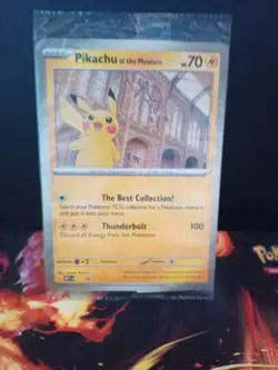 Pikachu At The Museum Jumbo Promo Card - Image 3